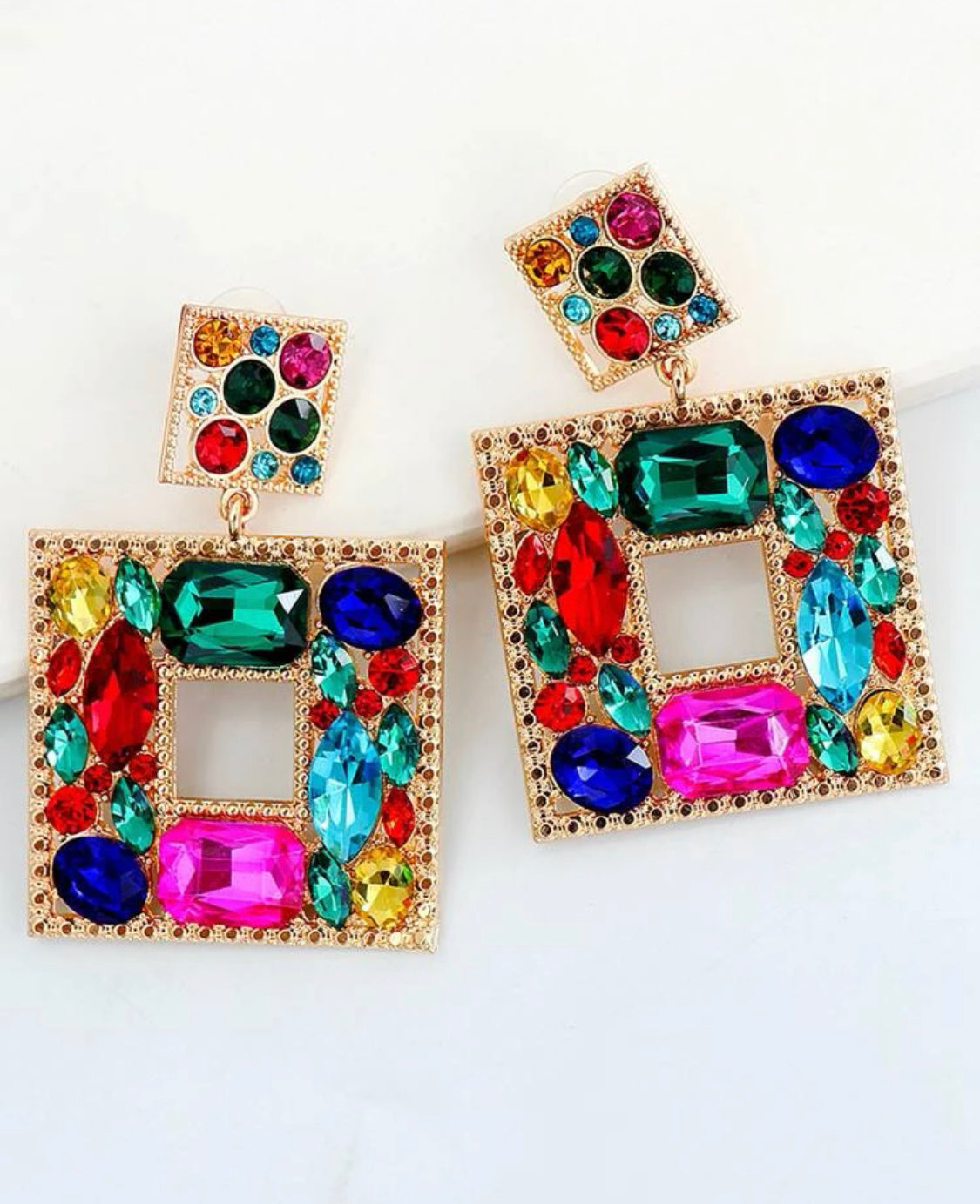 Luxury Rhinestone Earrings