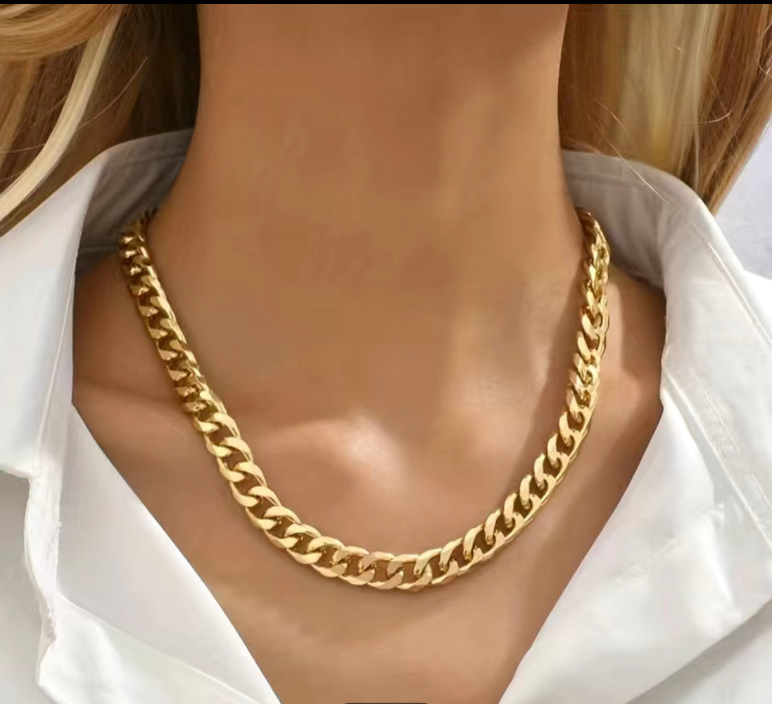 Gold Cuban Link Chain