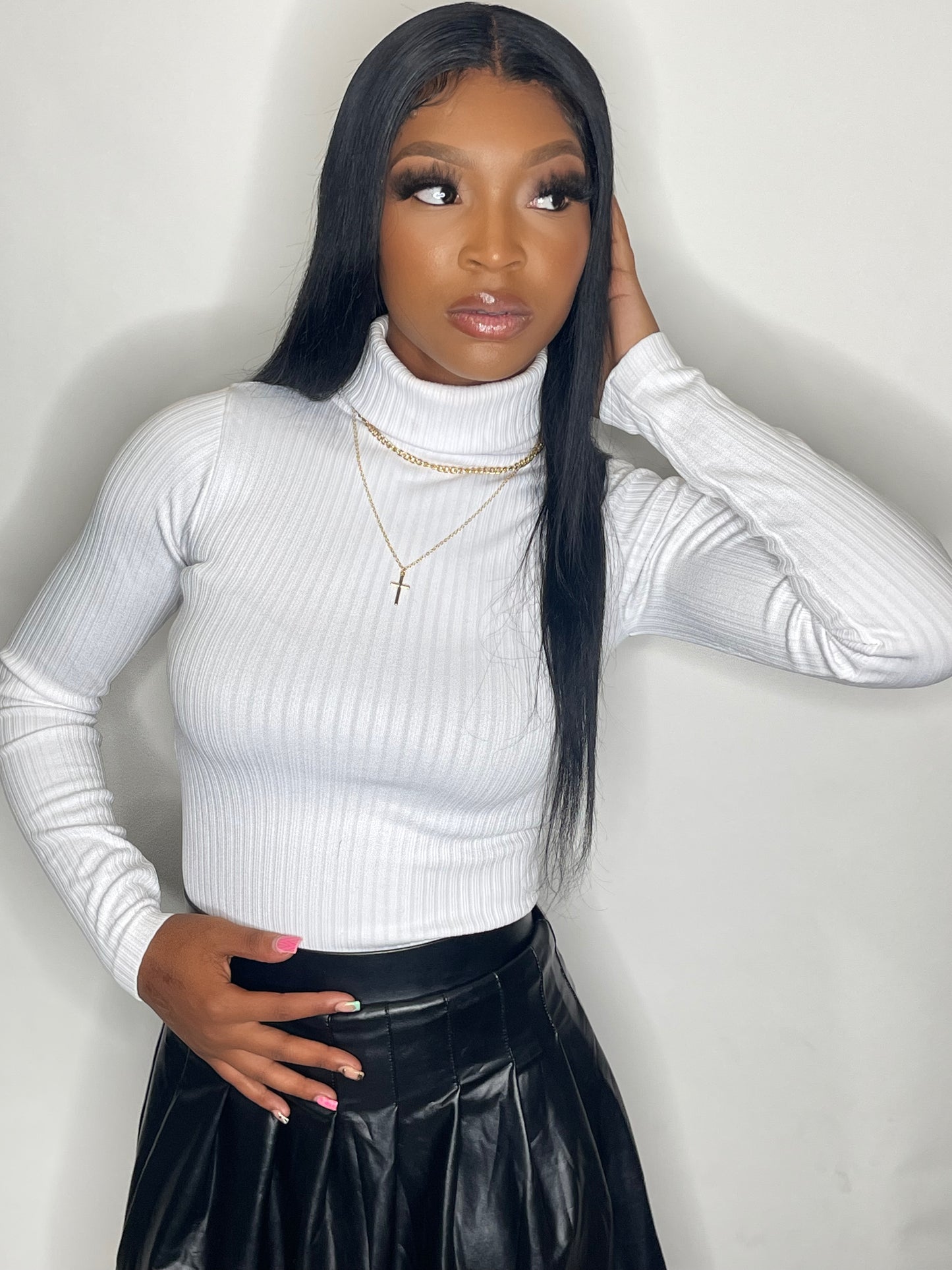 Multilayer Cross Necklace