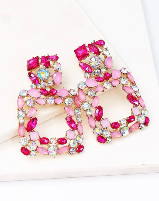 Luxury Rhinestone Earrings